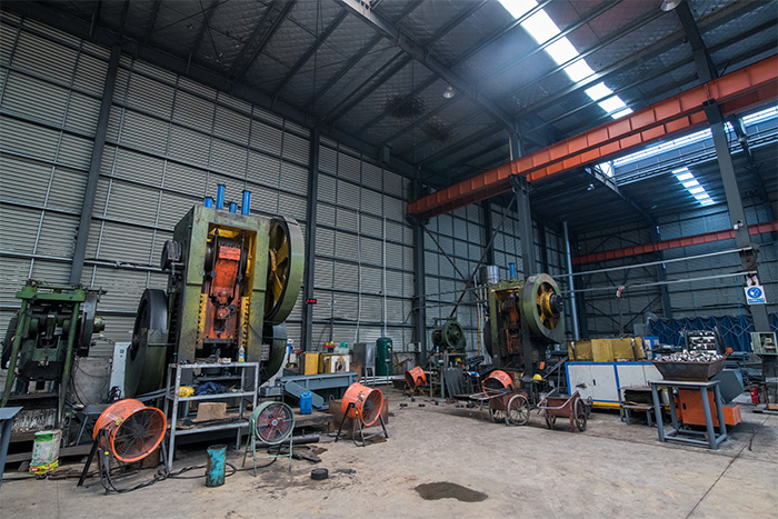 乌兰察布网架配件-锥头加工车间